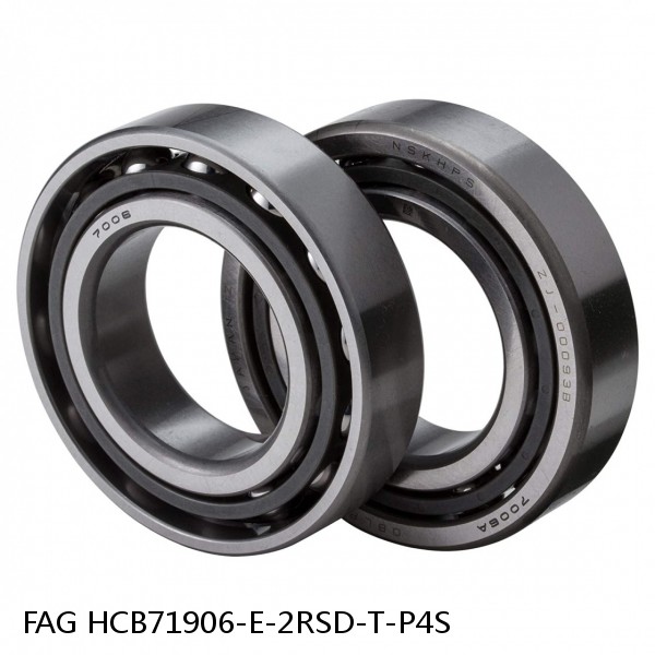 HCB71906-E-2RSD-T-P4S FAG high precision bearings #1 small image