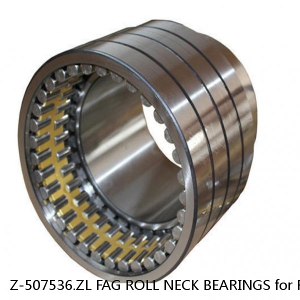 Z-507536.ZL FAG ROLL NECK BEARINGS for ROLLING MILL #1 small image