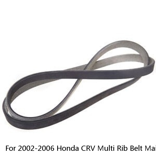 For 2002-2006 Honda CRV Multi Rib Belt Main Drive 13865TG 2003 2004 2005 #1 small image