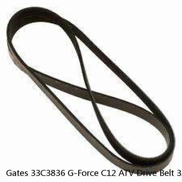 Gates 33C3836 G-Force C12 ATV Drive Belt 3211135 Carbon Fiber CVT Heavy Duty st #1 image