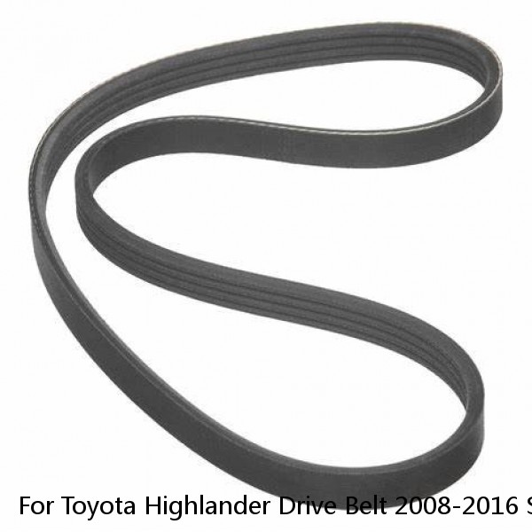 For Toyota Highlander Drive Belt 2008-2016 Serpentine Belt 7 Rib Count #1 image