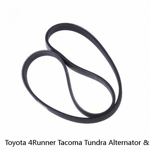 Toyota 4Runner Tacoma Tundra Alternator & Fan Drive Multi-Rib Serpentine Belt #1 image