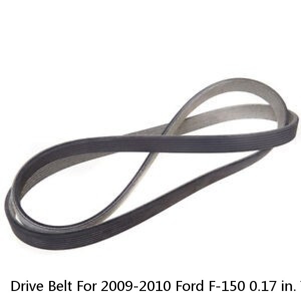 Drive Belt For 2009-2010 Ford F-150 0.17 in. Thickness Serpentine Main Drive #1 image